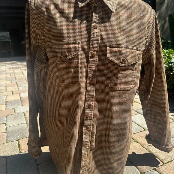 J. Crew Men’s Brown Houndstooth Shacket - NWT - M - - Picture 4 of 14